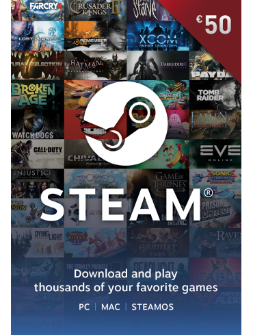 50 Euro Steam Wallet Key Codes